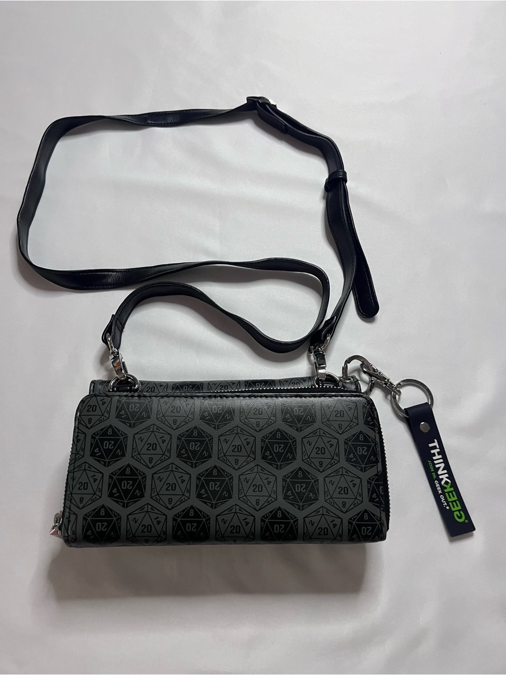 🧐 ThinkGeek Convertible Wallet Of Holding - Like New! 🔥 Crossbody / Wristlet